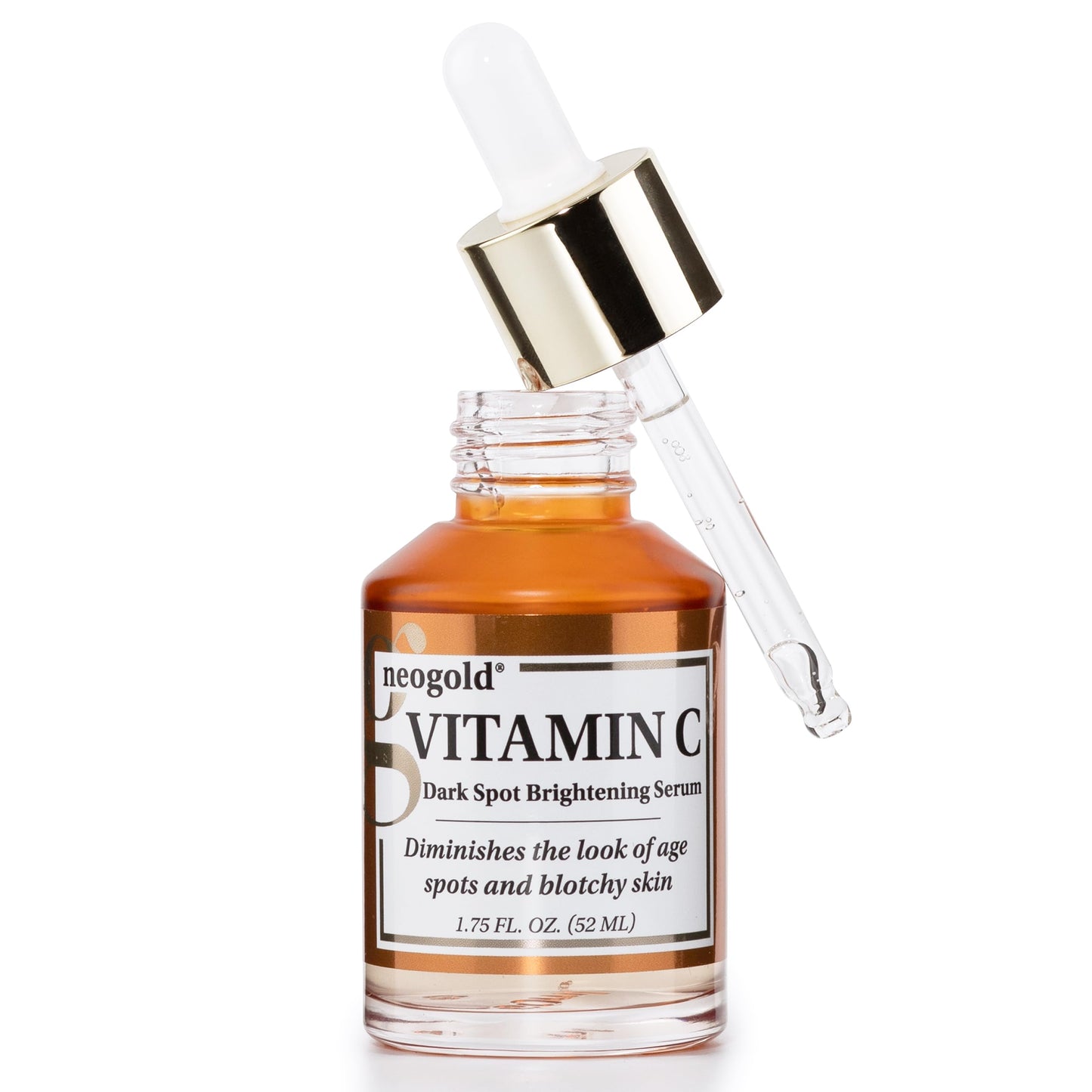 Neogold Brightening Vitamin C Face Serum Anti Aging Eye Serum | Fragrance Free Potent Vitamin C Face Moisturizer Facial Serum For Women Acne Dark Spot Treatment Wrinkles Uneven Skin Tone 2 Fl Oz