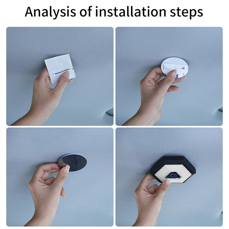 Car reading lights, LED interior ambient lights, car trunk lighting, wireless wiring free, decorative accessories