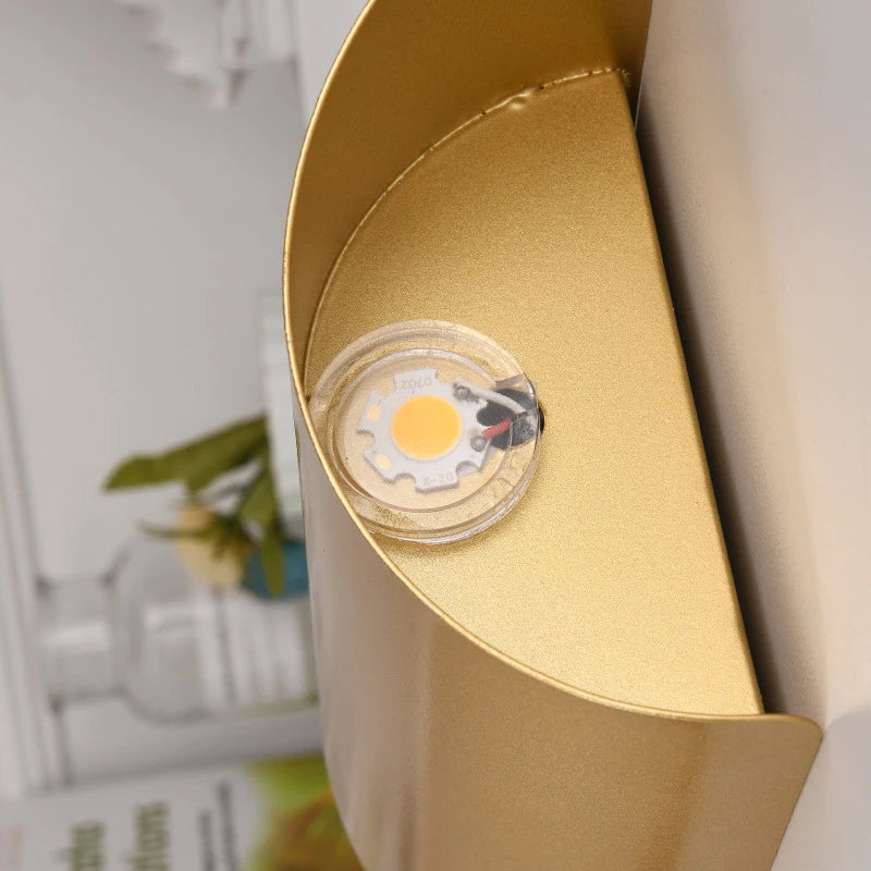 14W LED Wall Lights For Living Room Modern Lighting Black Gold Wall Mount Sconce Bedroom Light Indoor Wall Fixtures Up Down Lamp