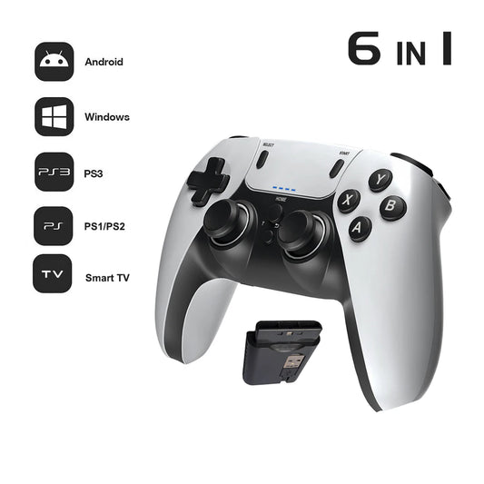 Wireless Gaming Controller for PS1 PS2 PS3 PC Android devices