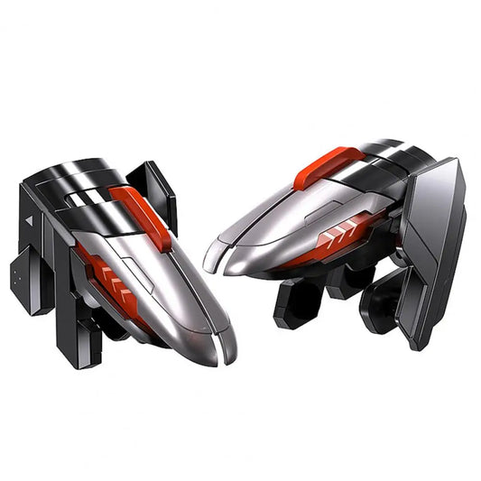 AK06 6 Fingers Mobile Phone Gaming Accessories for PUBG Aim Shooting Gamepad Trigger L1R1 Button for IOS Game Controller