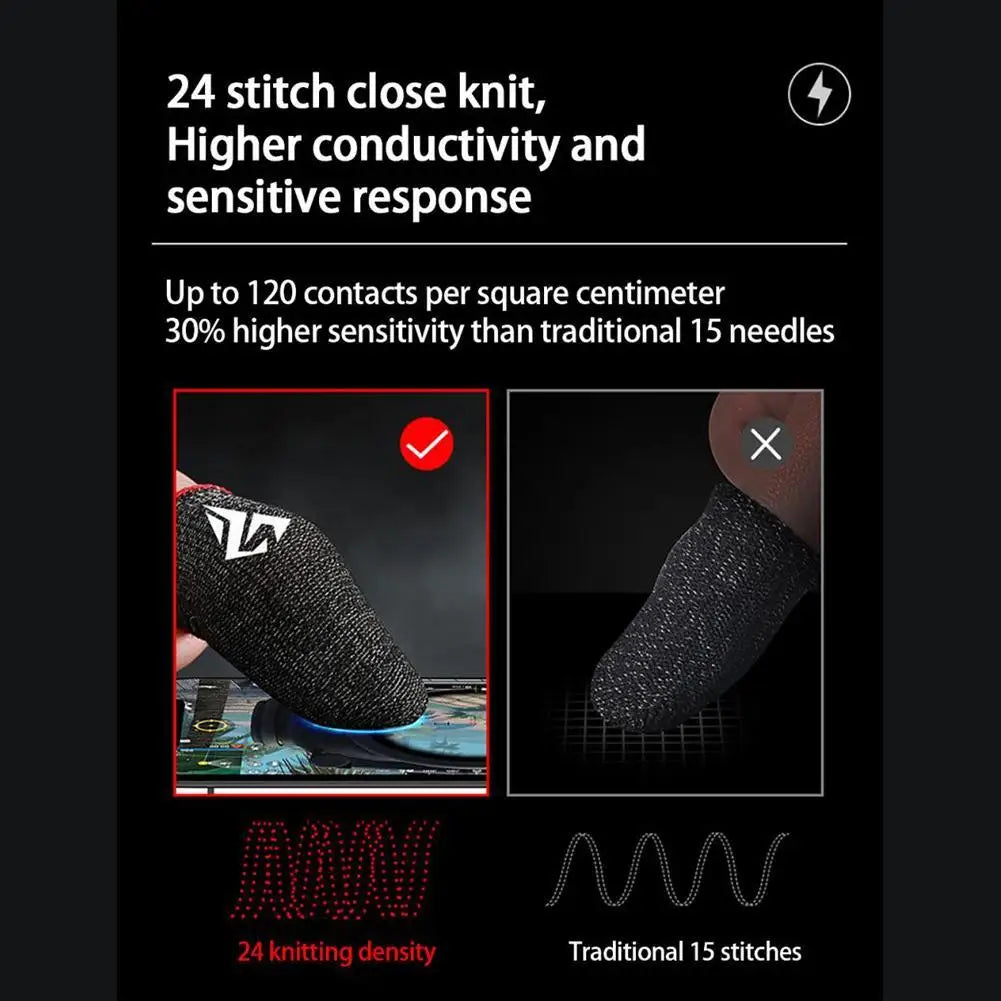 PUBG Gaming Anti-Sweat Gaming Finger Cots touchscreen for precision gaming