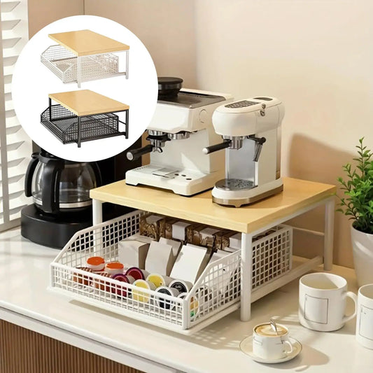 Kitchen Countertop Organizer Multi-Use Shelf for Microwave Spices Coffee Machine & Printer Kitchen accessories